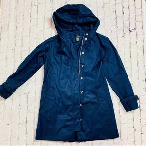 Navy Blue J.Crew Trench Coat